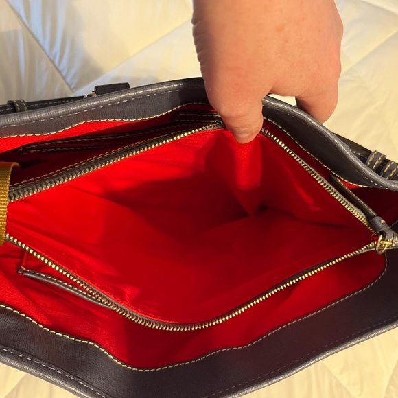 Dooney & Bourke Lilliana Shopper Tote - GRAPHITE Saffiano Leather - Picture 8 of 8